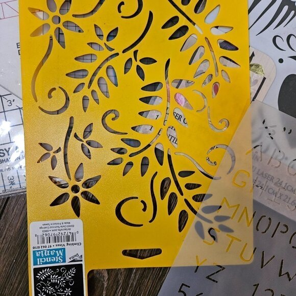 Crafting Stencils and more bundle, Some NEW and some used. - Picture 3 of 7